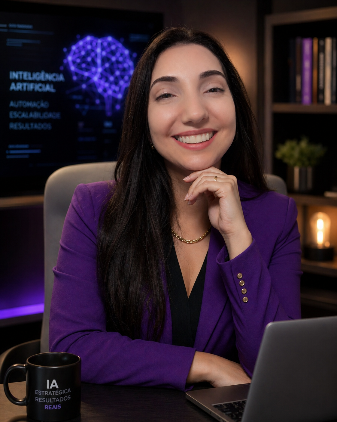 Vanessa, especialista em IA
